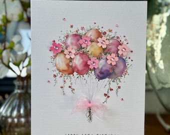 18th Birthday Card, Fortieth Birthday Card, 18th Card, Personalised 18th Daughter, Friend, Sister, 18th Card, ADD ANY AGE Personalised Card
