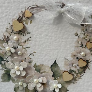 Cartão de casamento personalizado feito à mão, cartão de casamento de luxo, cartão de casamento de primavera, cartão para noivos, tema de casamento rústico, cartão especial.