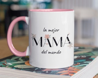 Taza para el Día de la Madre Taza de café personalizada para mamá Regalo para la mejor mamá del mundo Taza regalo para madre