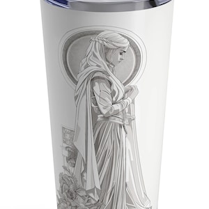 Stunning 20oz Dragon Tumbler - Insulated Stainless Steel Travel Mug, Fantasy Art Drinkware, Perfect Gift!
