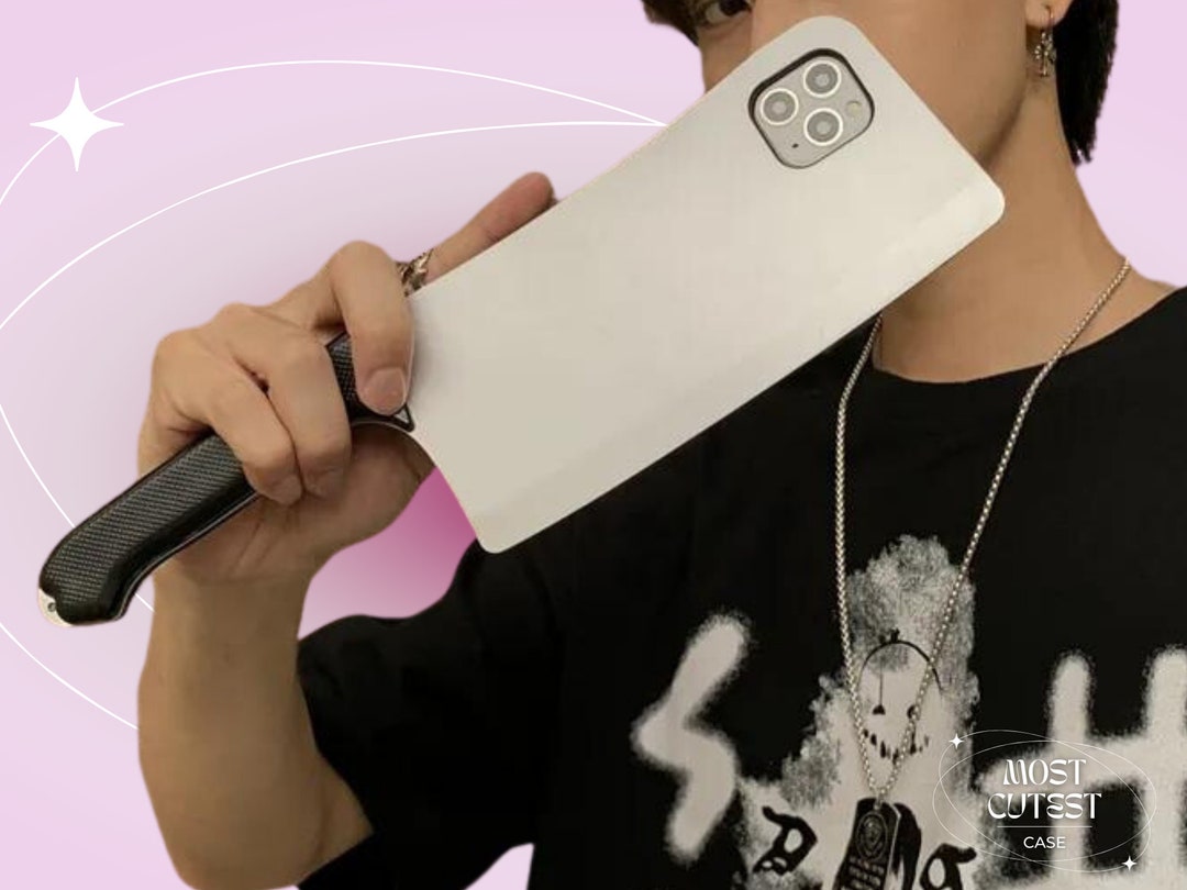 3D Knife iPhone Case for Halloween Etsy