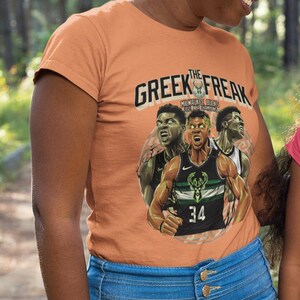 Milwaukee Bucks Shirt – Greek Freak Giannis Antetokounmpo T-Shirt – Clothes  For Chill People