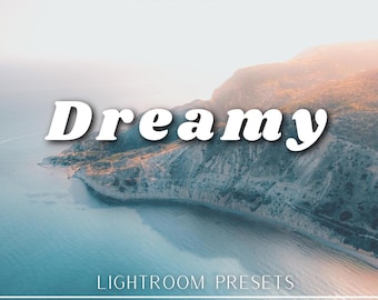 14 Dreamy LIGHTROOM Presets for Mobile & Desktop | Soft and Airy Photo Edits, Ethereal glow Preset, moody soft Filters, Natural lifestyle
