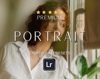 15 PORTRETÓW Lightroom Presets Mobile & Desktop, Beauty Instagram Filters, Idealna skóra, Influencer Preset, Studio Presets, Natychmiastowe pobieranie