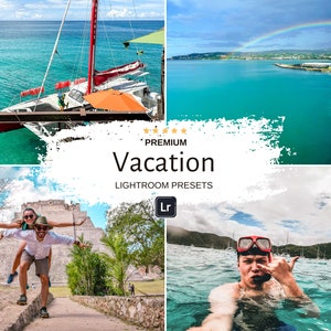 19 Premium Vacation Lightroom Presets Bright Instagram Wedding Filter Blogger Airy iPhone Aesthetic Lifestyle Preset Instant Download