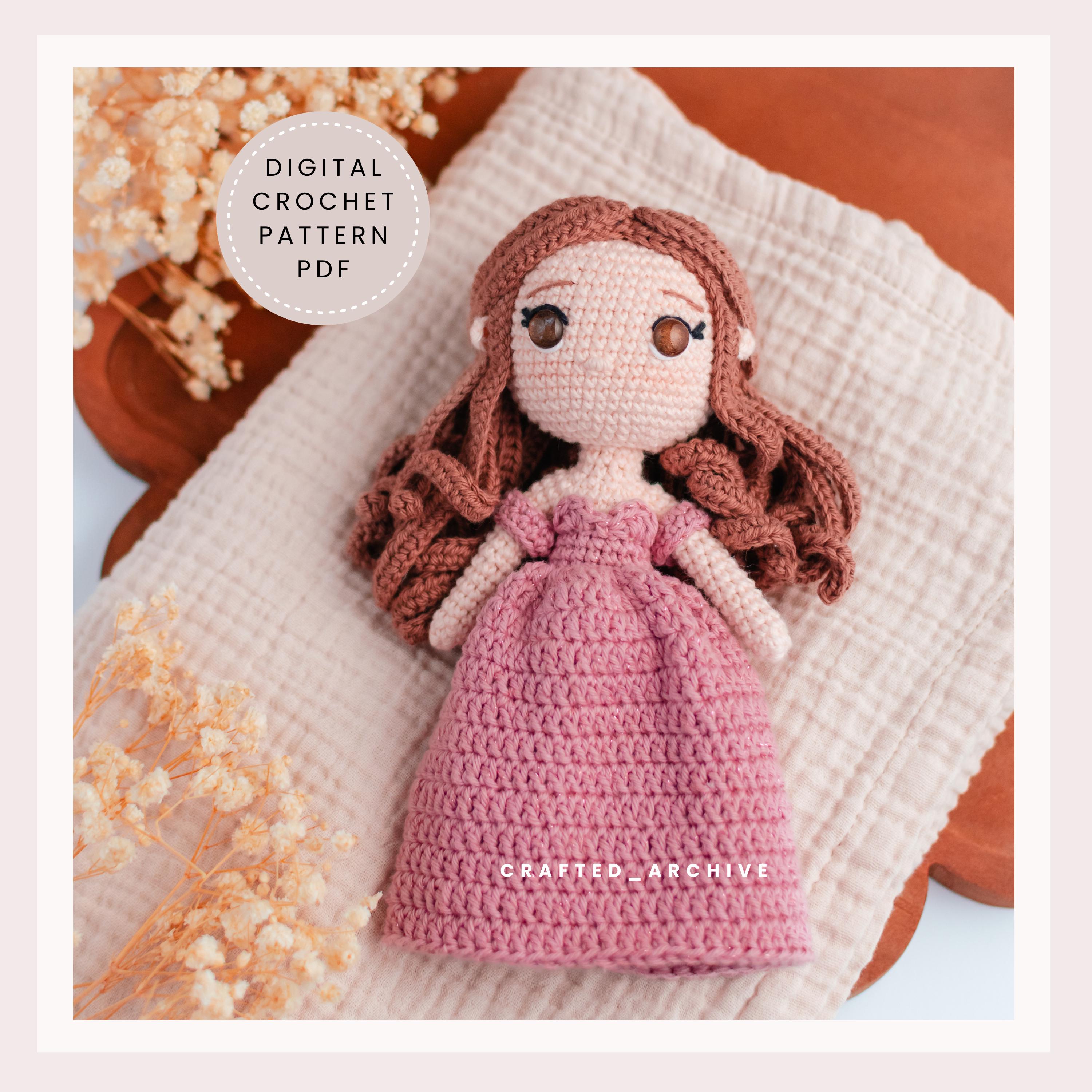 Elain ACOTAR Crochet Pattern - Digital PDF - Amigurumi Doll - A Court ...