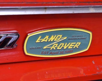 Land Rover Emblem Toolbox Magnets. 3mm thick painted metal