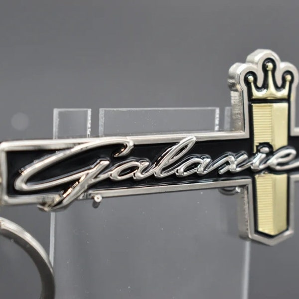 Emblema Ford Galaxie del 1964, portachiavi di alta qualità.