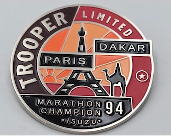 Isuzu Trooper Marathon winner in 1994. Toolbox magnet
