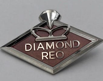 Diamond REO truck emblem toolbox magnet