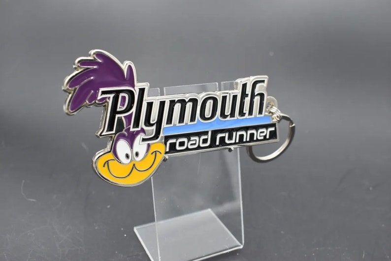 Plymouth Roadrunner Keychain Etsy