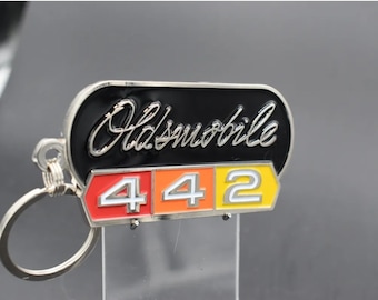 Oldsmobile 442 emblem keychain- 43