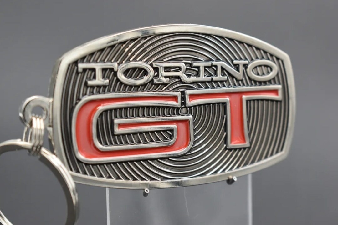 Ford Torino GT Keychain - Painted Metal 44 - Etsy