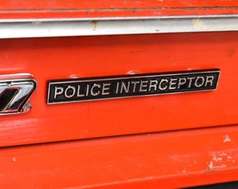 Police Interceptor emblem Toolbox Magnets- 72