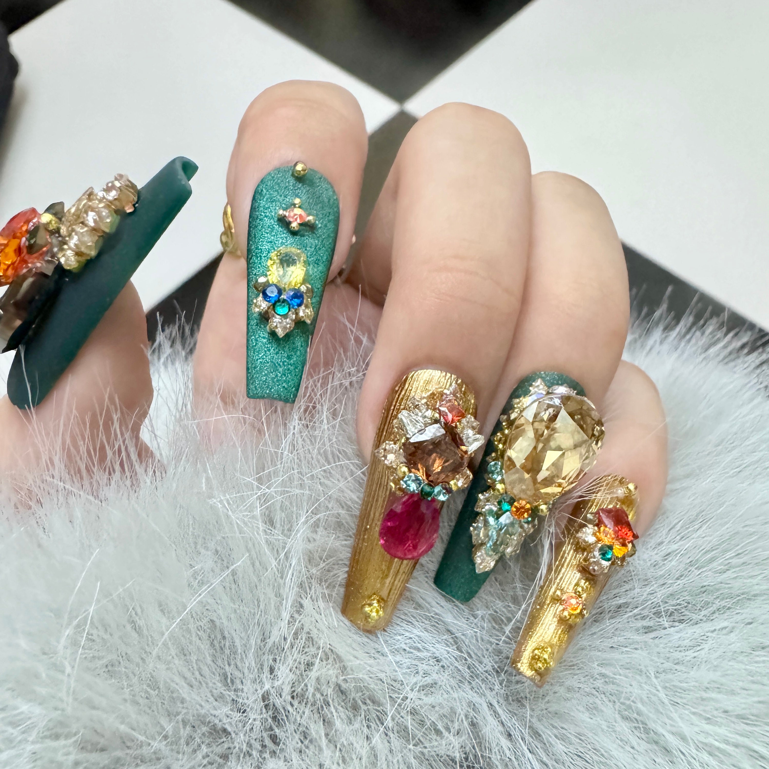 Lady Gaga Nails - Etsy