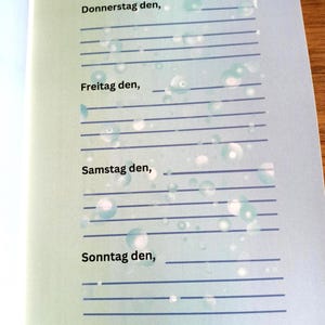 Cuaderno de tareas escolares para niñas y niños