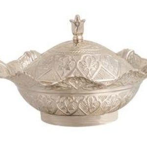 Oval Sugar Bowl -  Sugar Container with Lid, Vintage Style, Kitchen Counter Decor, Tea & Coffee Accessory, Small Serving Bowl