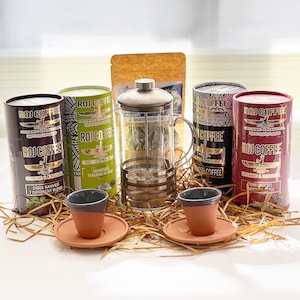 Turkish coffees with coffee set