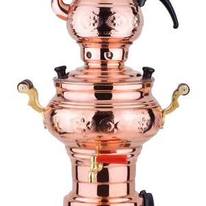 Copper Electric Samovar: 220volt or 110volt