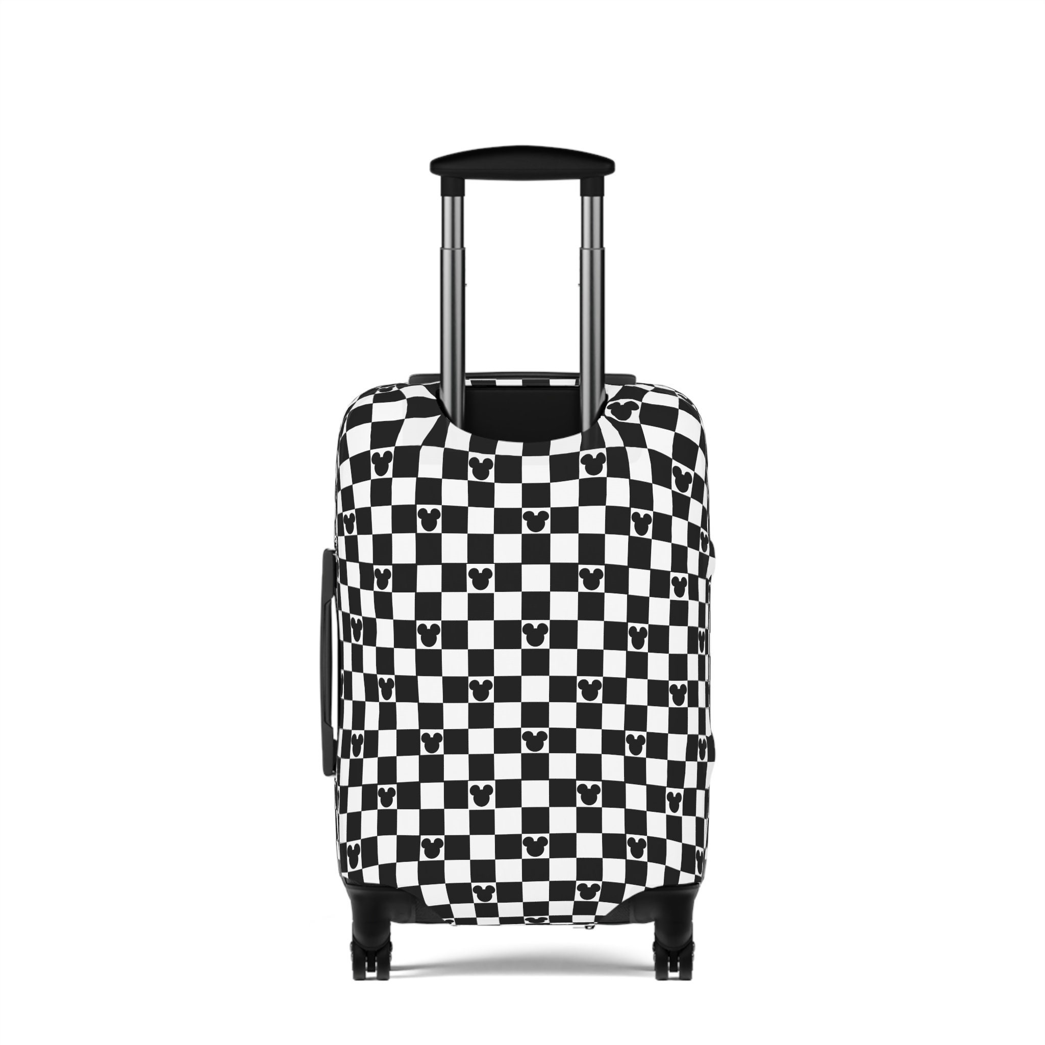 Disney Luggage COVER, Vacation Cover, mickey checkered cover