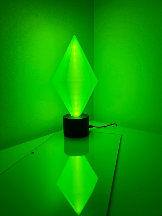 Crystal cheap gem lamp