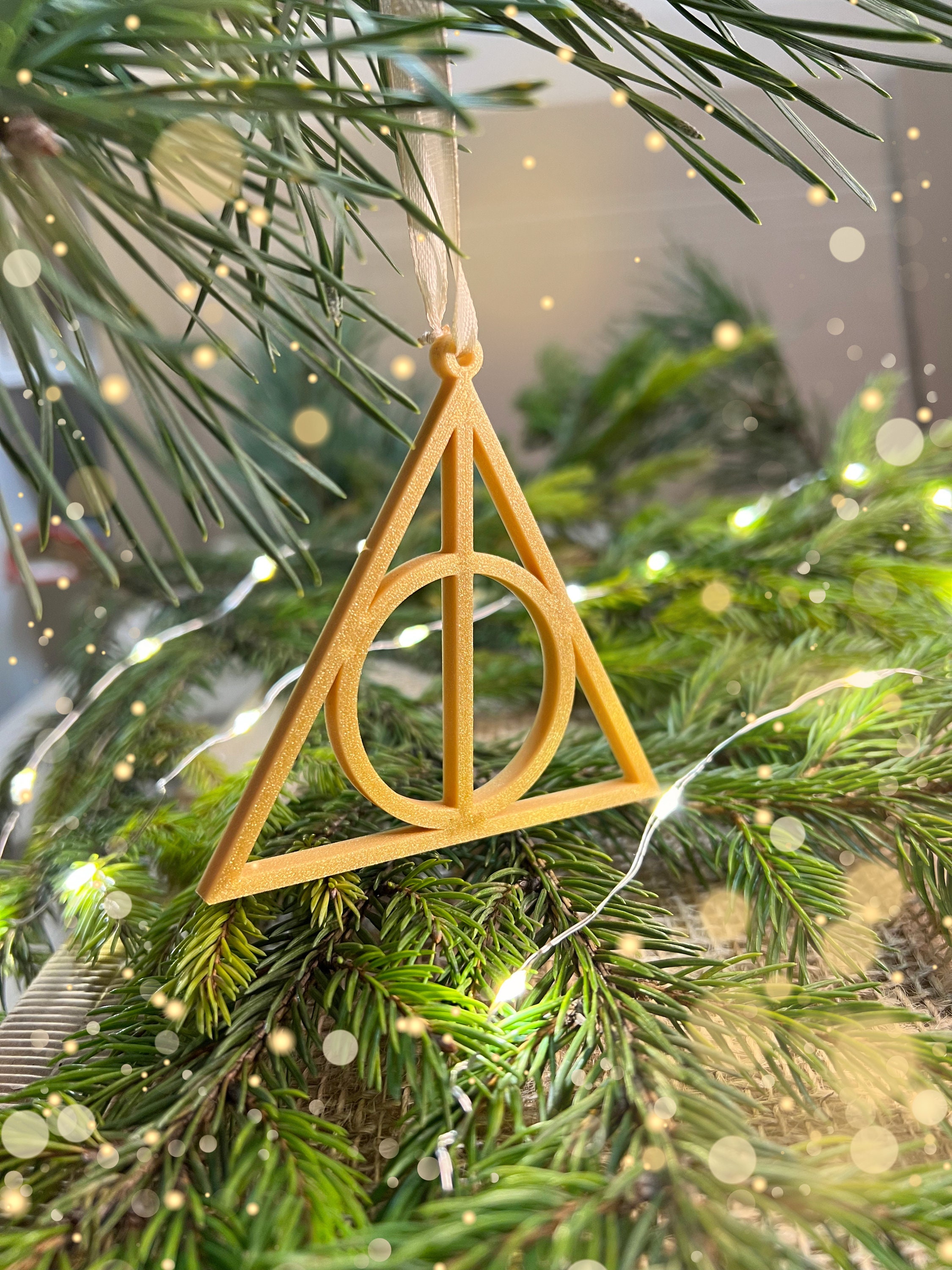 Set of 6 Harry Potter Ornaments Hogwarts Christmas Fandom