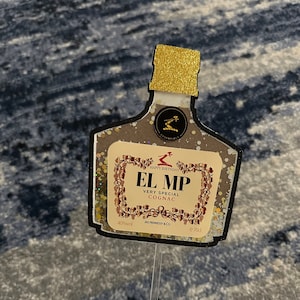 Hennessy bottle cake topper