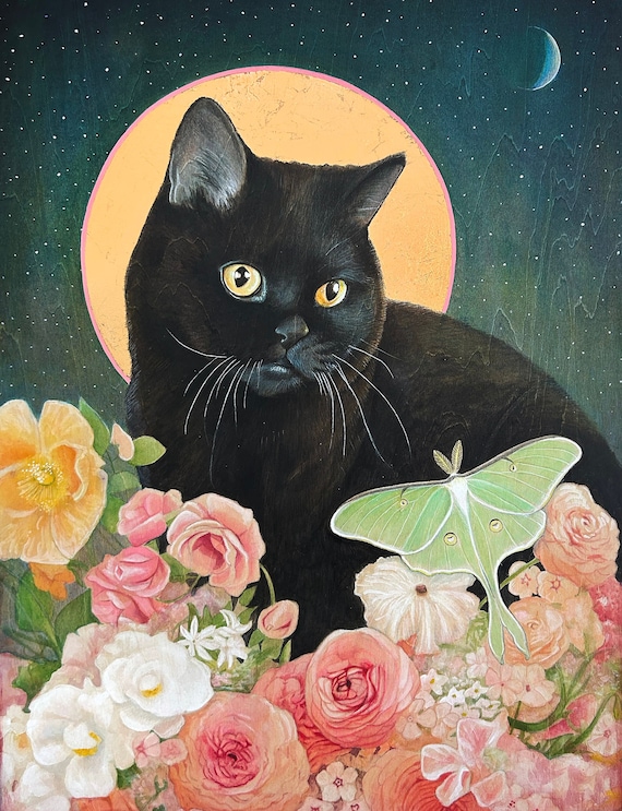 Custom Pet Portrait Memorial Professional Hand Painted - Main Image