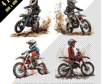 Watercolor Dirt Bike Kids PNG,Dirt Bike Kid Sublimation,Motocross Buddy Clipart,Off road PNG,Motocross Boy PNG,Digital Download,Sublimation