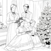 Victorian Christmas Printable Coloring Scenes - Set of 10 - Etsy