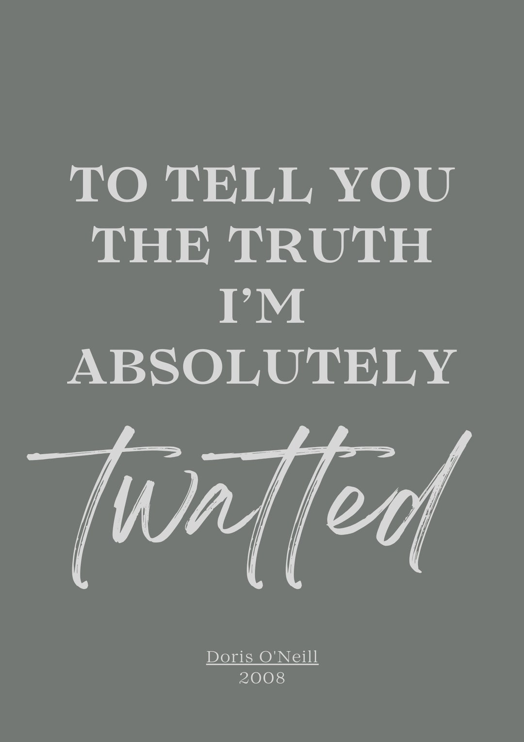 Tazza Doris Di Gavin E Stacey: Sono Assolutamente Idiota