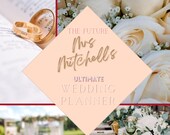 Ultimate Printable Bridal Planner Wedding breakdown notebook