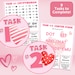Secret Admirer Valentine's Day Themed Kids Mystery Printable Game Kit ...