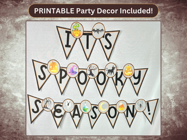 Halloween Escape Room Printable Kit Includes Party Decorations image 7