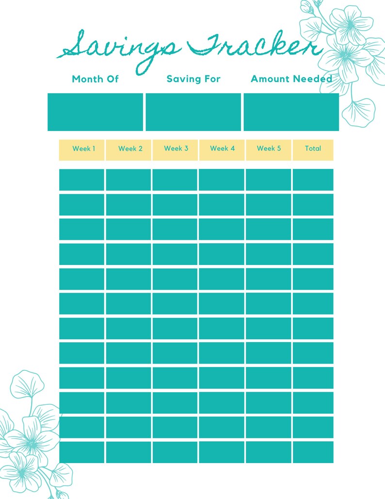2025 BUDGET PLANNER Digital & Printable Budget Planner and Savings