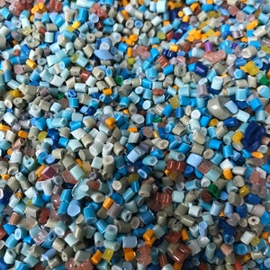 2kg Plastic Pellets for Crafts - Weighted Stuffing Beads, Weighted Blankets, Dolls, Toys, Lap Pads, Bean Bags, I-Spy Bags, Rock Tumbler