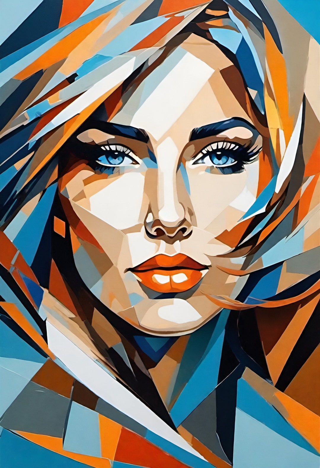 Fantasy Portrait Photo Wallpaper File Digital Art Etsy