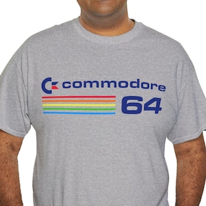Retro Commodore 64 C64 Tee Shirt