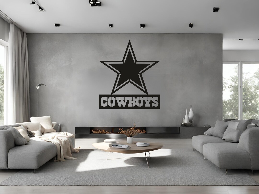 Dallas Cowboys Metal Wall Art, Dallas Cowboys Gifts, Cowboys NFL Sign