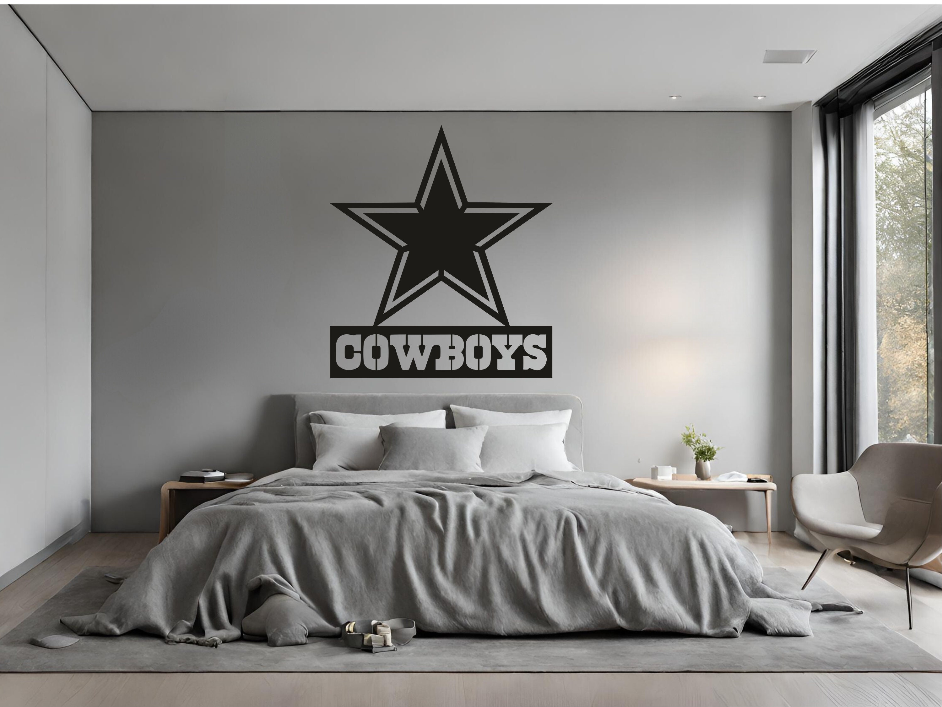 Dallas Cowboys Metal Wall Art, Dallas Cowboys Gifts, Cowboys NFL Sign