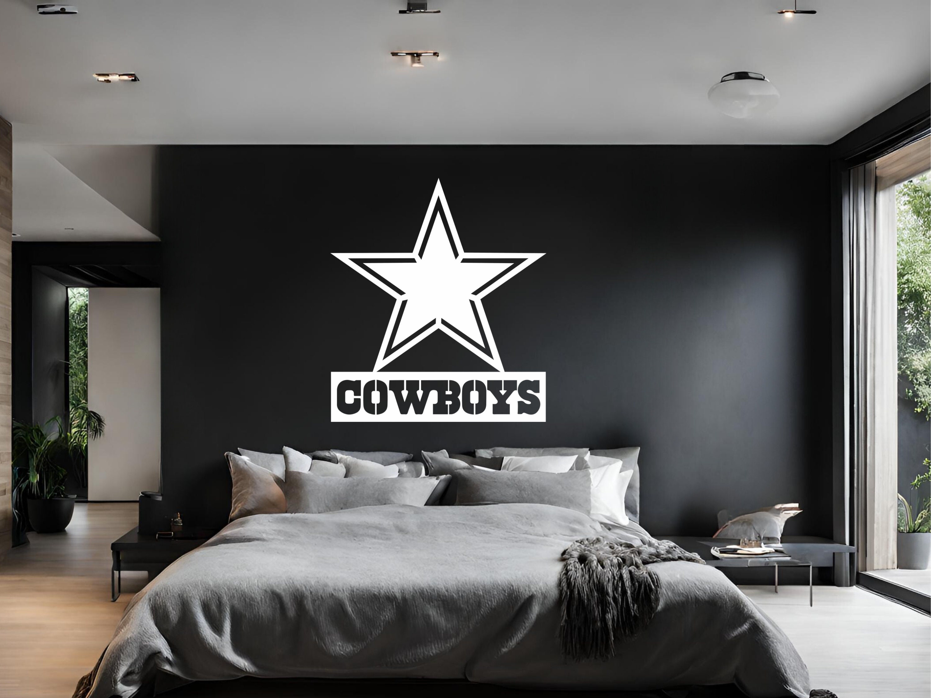 Dallas Cowboys Metal Wall Art, Dallas Cowboys Gifts, Cowboys NFL Sign
