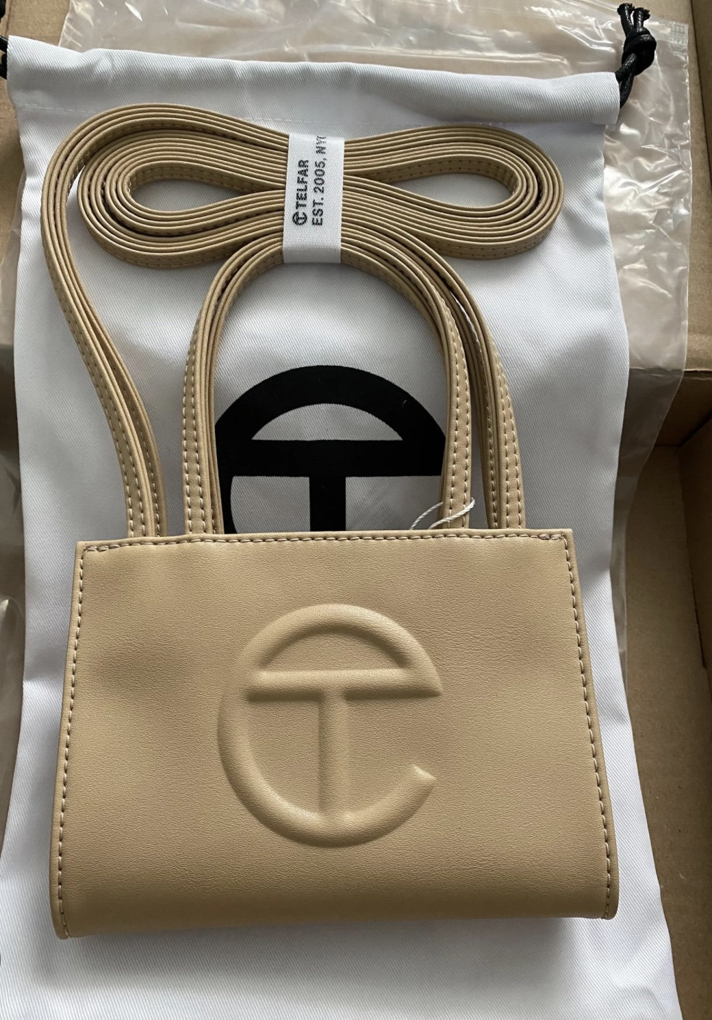 Cream Authentic S M L Telfar Etsy