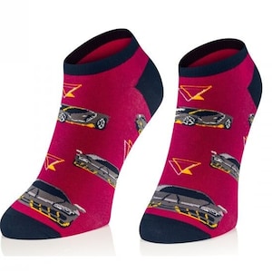 Sport Racing Car Socks, Funny Socks, Cozy Socks, Men Socks, Woman Socks, Crazy Socks, Colorful Socks, Gift Idea, Perfect Gift, Mismatched