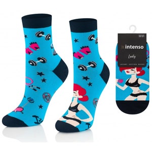 Gym Fitness Socks: Combed Cotton, Colorful Workout Socks