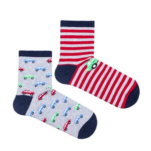 Cars Kids Socks, Funny Socks, Cozy Socks, Casual, Fun Design, Crazy Socks, Cool Socks, Gift Idea, Perfect Gift, Mismatched