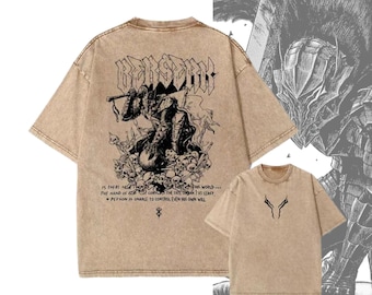 T-shirt The Black Swordsman - Berserk