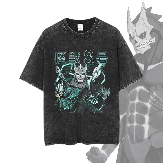 Kaiju No. 8 Triple Threat TEE - Monster 8 - Etsy