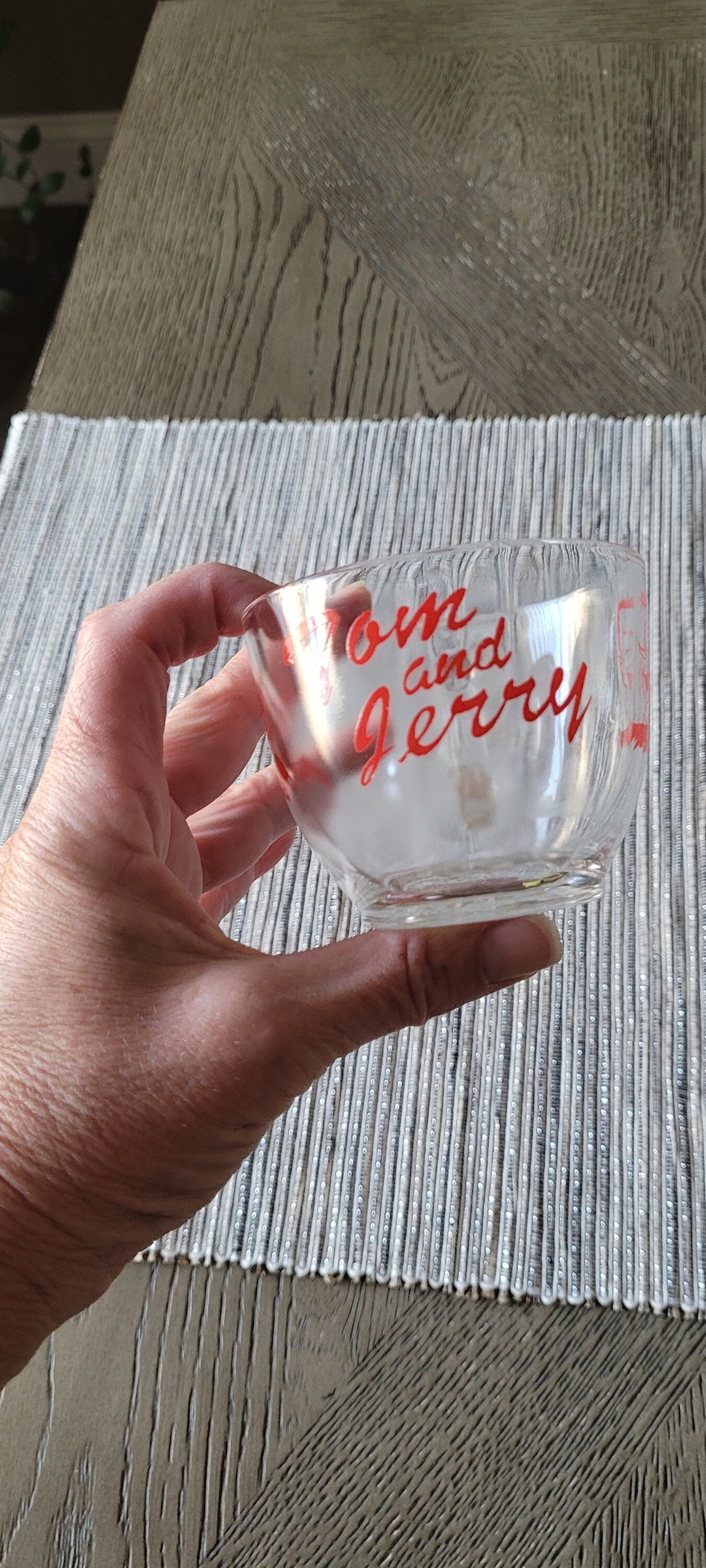 Tom and Jerry Collectible Federal Glass Punch Bowl Cup Etsy