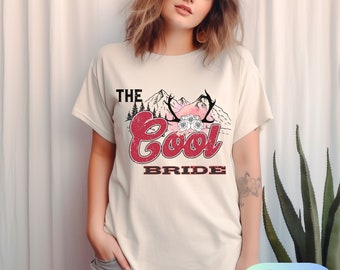 Personalized Camp Bachelorette Sweatshirts for outdoor wedding Custom Location Bachelorette Crewneck The Cool Bride Tee Bach Merch Offgrid