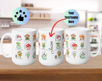 Custom Mental Health Mug, Emotional Mug, Psychologist Mug, Gift for Counselor Psychologist Social Worker Therapist, School Counselor Gift